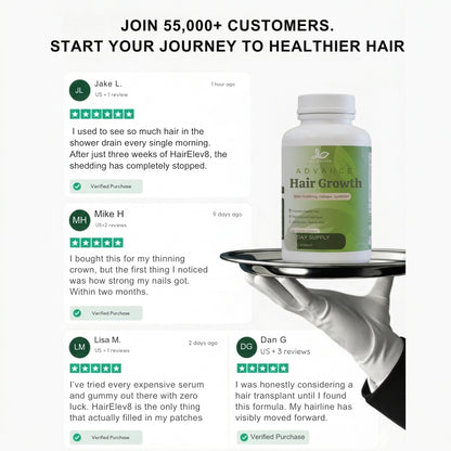 Advance Hair Growth 100% Guaranteed - HairElev8